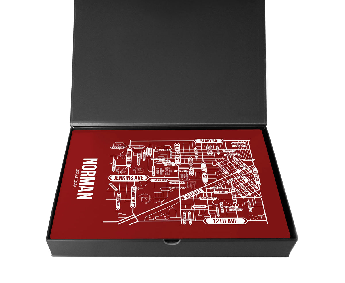 Norman, Oklahoma street map