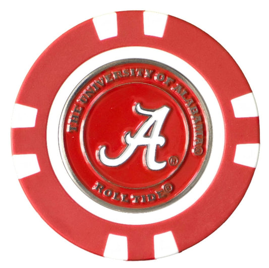 Alabama Crimson Tide Poker Chip Ball Marker