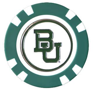 Baylor Bears Poker Chip Ball Marker