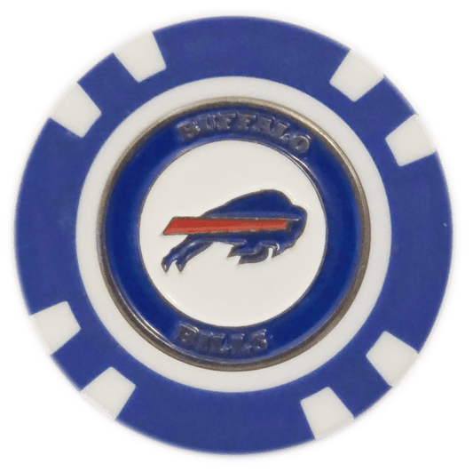 Buffalo Bills Poker Chip Ball Marker