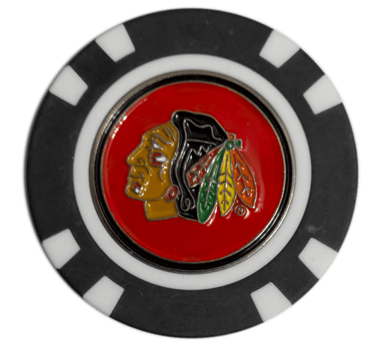 Chicago Blackhawks Poker Chip Ball Marker