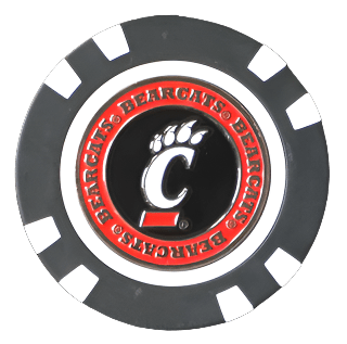 Cincinnati Bearcats Poker Chip Ball Marker