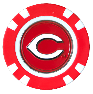 Cincinnati Reds Poker Chip Ball Marker