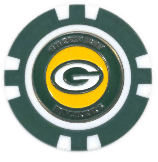 Green Bay Packers Poker Chip Ball Marker
