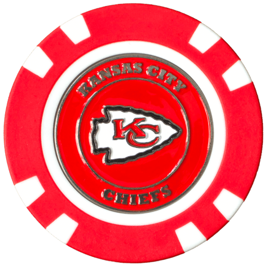 Kansas City Chiefs Poker Chip Ball Marker