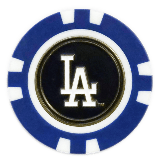 Los Angeles Dodgers Poker Chip Ball Marker