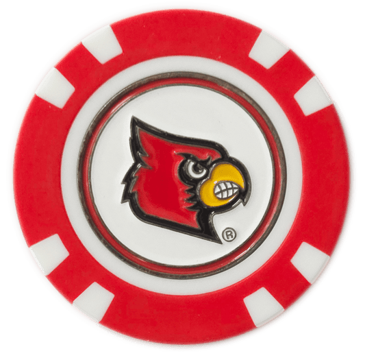 Louisville Cardinals Poker Chip Ball Marker