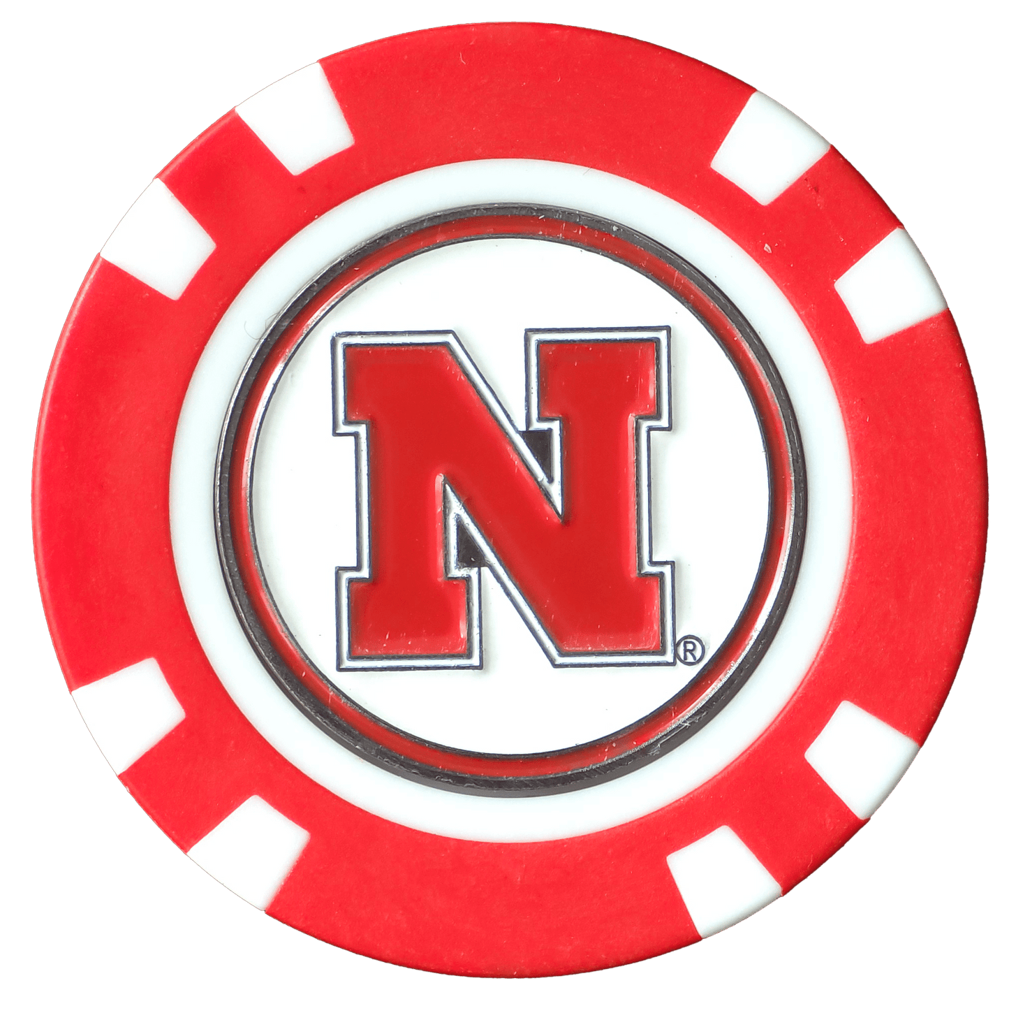 Officially Licensed Nebraska Cornhuskers Poker Chip Ball Marker