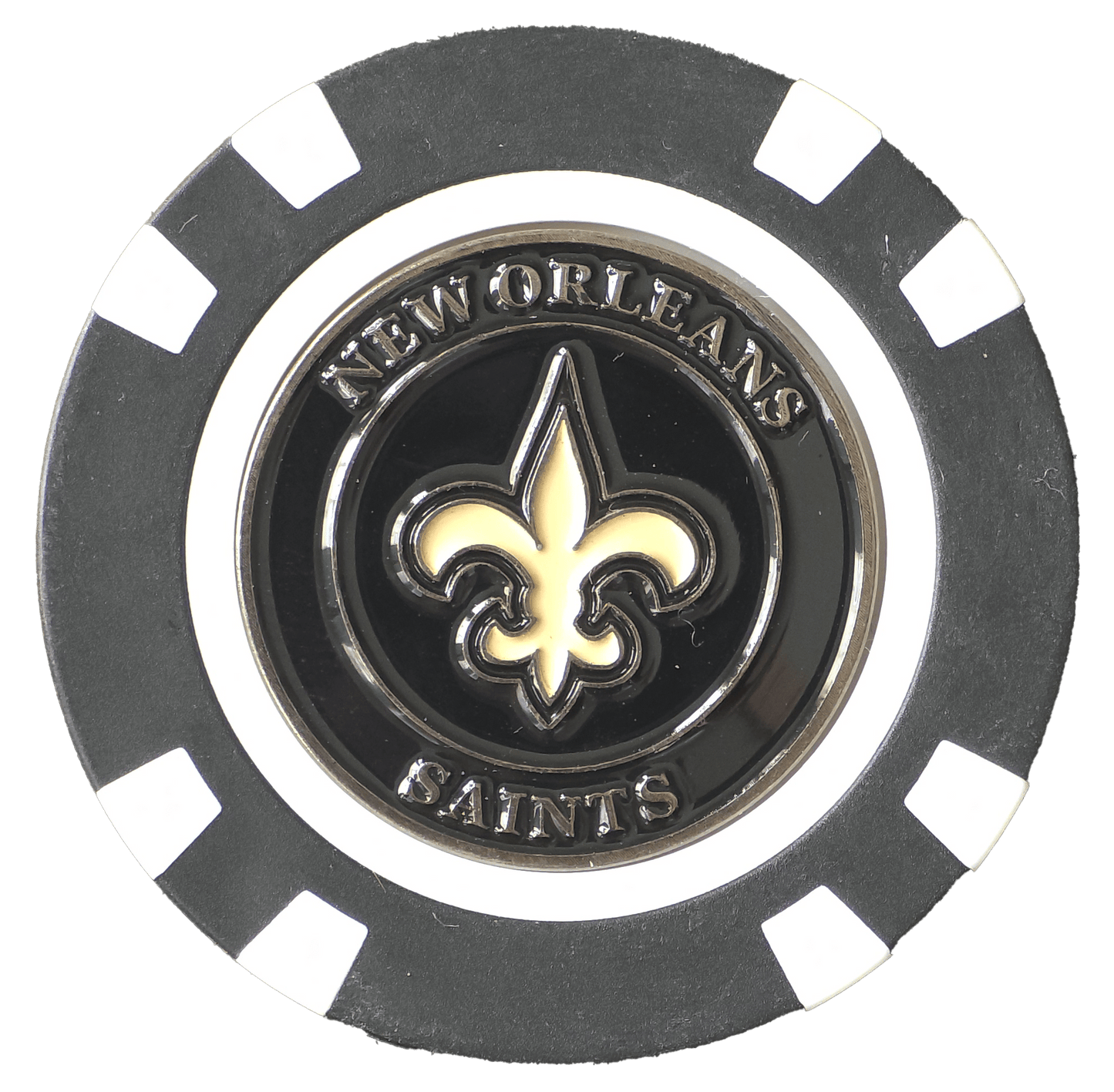 Officially Licensed New Orleans Saints Poker Chip Ball Marker