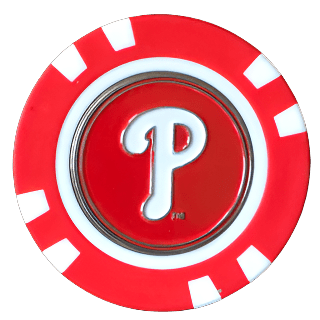 Philadelphia Phillies Poker Chip Ball Marker