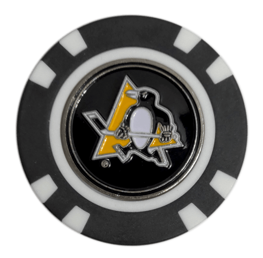 Pittsburgh Penguins Poker Chip Ball Marker