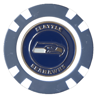 Seattle Seahawks Poker Chip Ball Marker