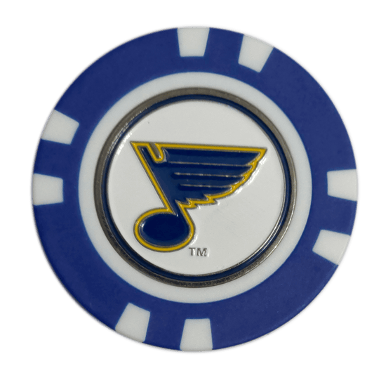 St. Louis Blues Poker Chip Ball Marker