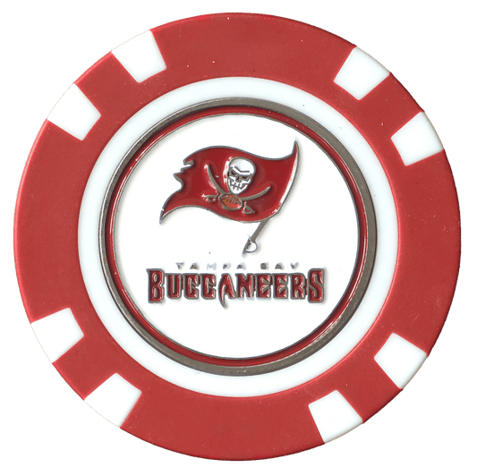Tampa Bay Buccaneers Poker Chip Ball Marker