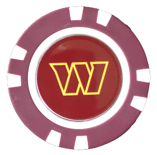 Washington Commanders Poker Chip Ball Marker