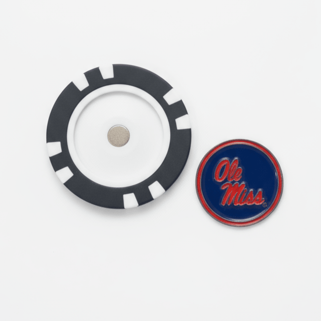 Ole Miss Rebels Officially Licensed Poker Chip Ball Marker