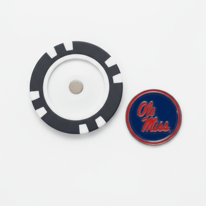 Ole Miss Rebels Officially Licensed Poker Chip Ball Marker