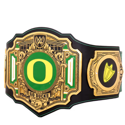 Oregon Ducks WWE Legacy Title Belt