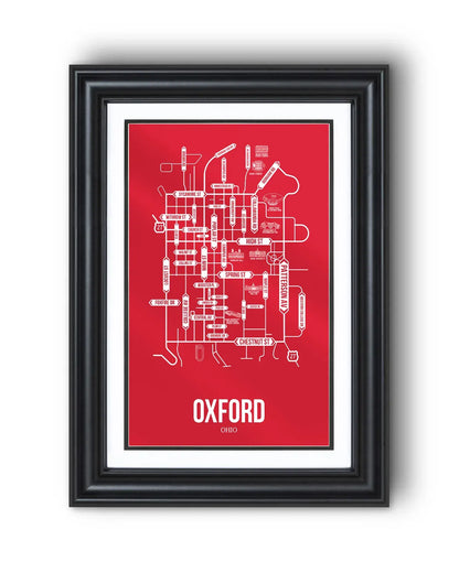 Oxford, Ohio street map