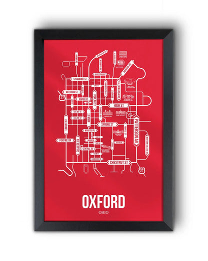 Oxford, Ohio street map