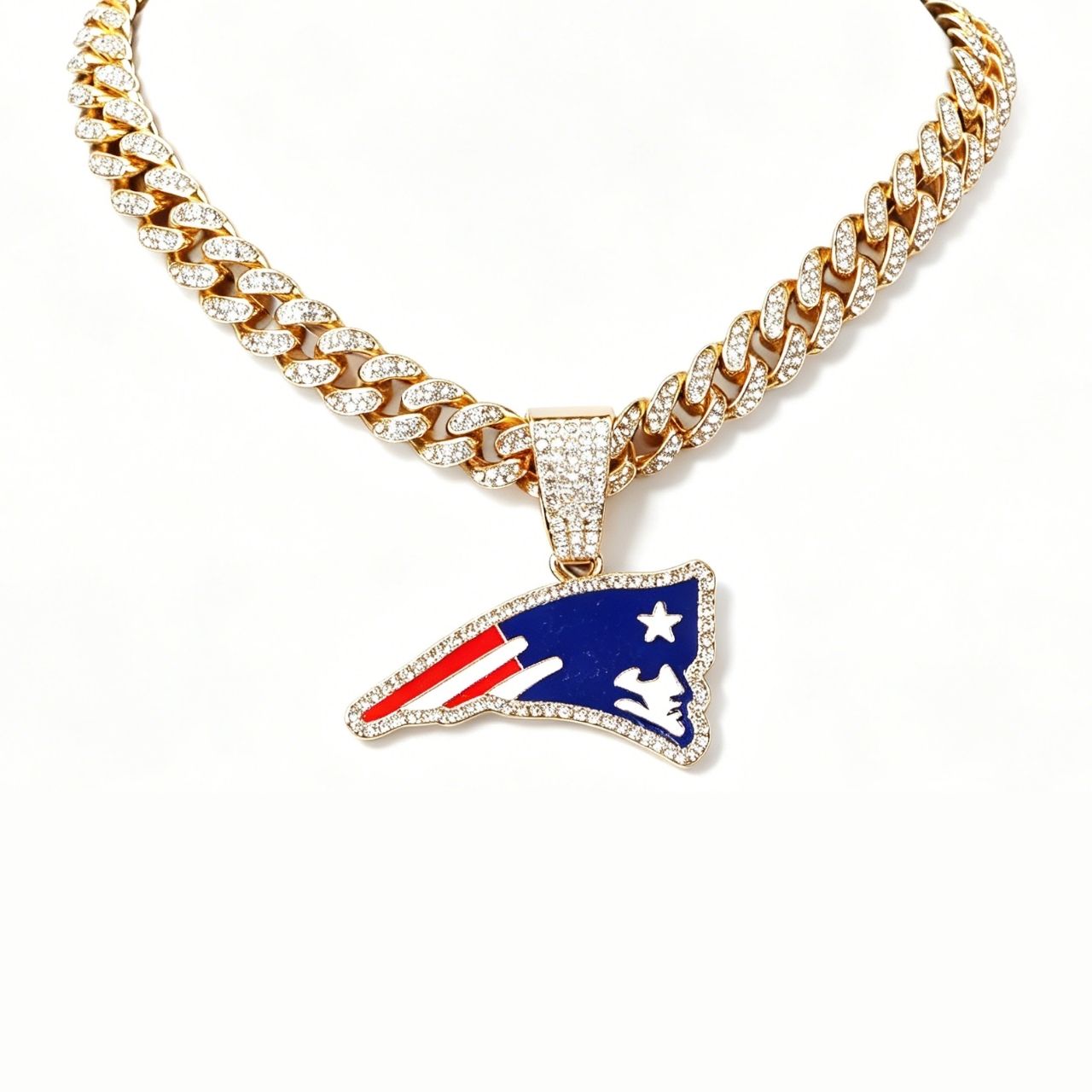 New England Emblem Pendant Necklace — Exclusive Gifts for New England