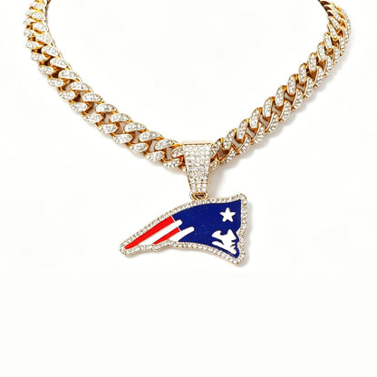 New England Emblem Pendant Necklace — Exclusive Gifts for New England