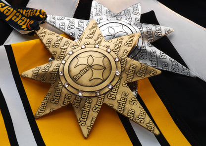 Pittsburgh Steelers Solstice Star Collector's Ornament (Bronze)