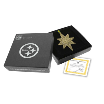 Pittsburgh Steelers Solstice Star Collector's Ornament (Bronze)