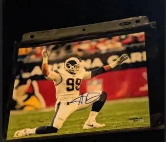Aaron Donald autographed 8x10 photo with COA