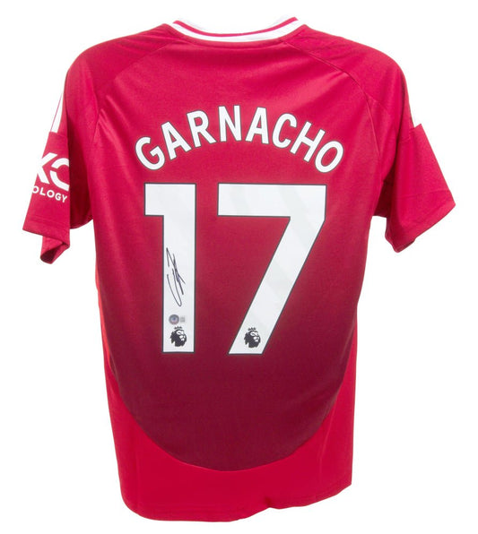 Alejandro Garnacho Signed Manchester United Jersey (Beckett)