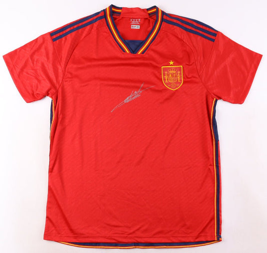 Ansu Fati Signed Barcelona Jersey (PIA) Spain National Football Team