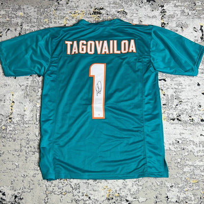 Autographed Tua Tagovailoa Miami Dolphins Jersey