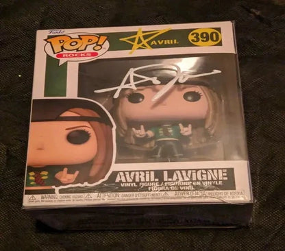 Avril Lavigne Autographed Funko Pop #390 (COA)