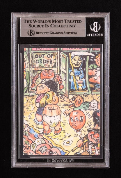 Chevy Chase Signed 2023 Garbage Pail Kids #42B (BGS)
