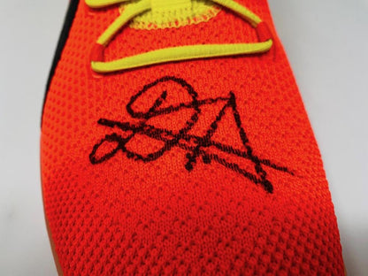 Deandre Ayton Signed Puma Clyde Basketball Shoes Inscribed "Time To Rise" (Game Day Legends & Steiner) Limited Edition #1/22