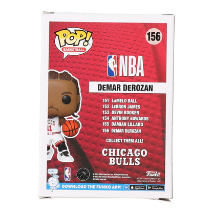 DeMar DeRozan Signed Bulls #156 Funko Pop! Vinyl Figure (PSA)