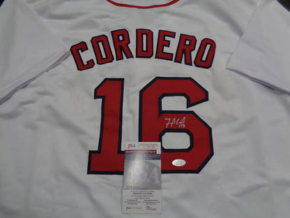 Franchy Cordero Red Sox Autographed Custom Jersey (JSA COA)