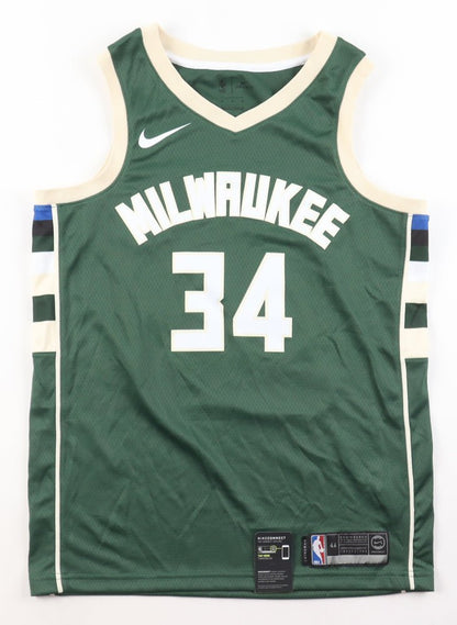 Giannis Antetokounmpo Swingman Bucks Jersey, Size 44 (Medium, Unsigned)