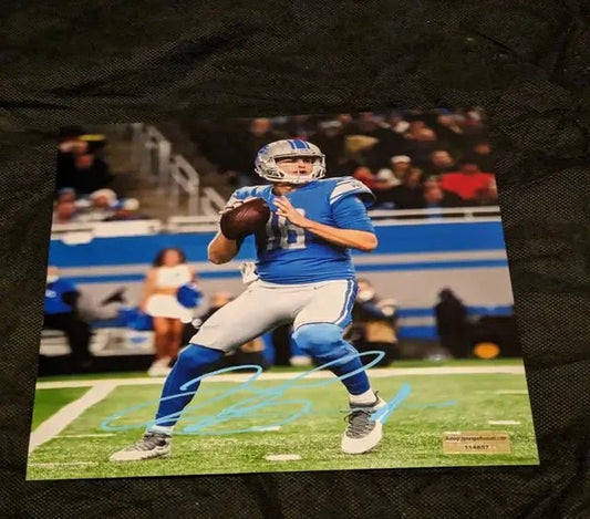 Jared Goff autographed 8x10 photo with coa