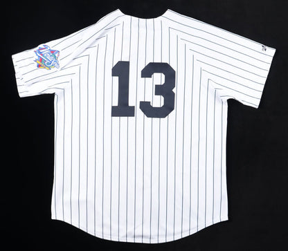 Jim Leyritz Signed Yankees 1999 World Series Jersey (PSA)