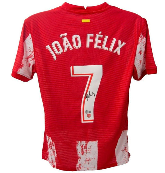 Joao Felix Signed Atletico Madrid Home Jersey (Beckett)