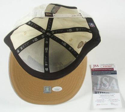 Jrue Holiday Signed Celtics 23-24 NBA Champions Adjustable Hat (JSA) JSA Witnessed