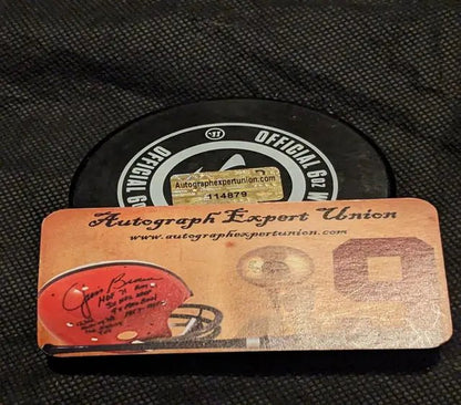 K'Andre Miller Signed Hockey Puck (COA)
