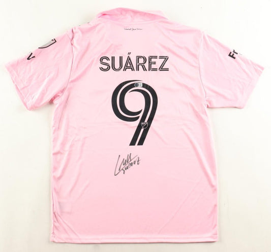 Luis Suarez Signed Inter Miami CF Adidas Authentic Jersey (Beckett Witnessed)