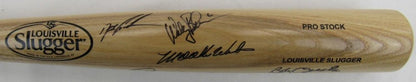 1986 Mets Multi-Signed Louisville Slugger Bat, 5 Signatures (Steiner)