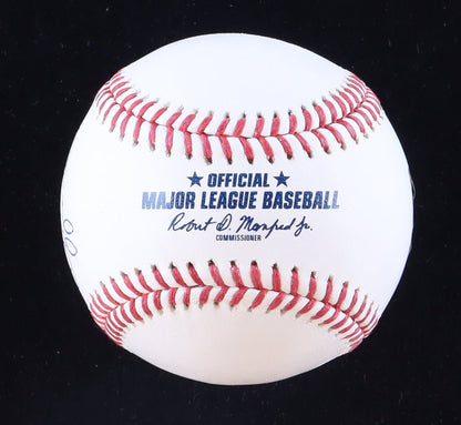 Ozzie Smith Signed HOF Baseball with Case (PSA Graded 10)