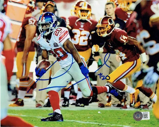 Prince Amuckamara New York Giants Autographed 8x10 Photo Beckett Holo