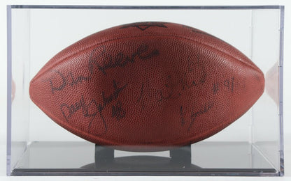 Pro Football Greats Signed Super Bowl XXIX Football, 8 Signatures (PSA)