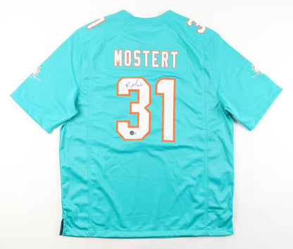 Raheem Mostert Signed Dolphins Jersey (Beckett)