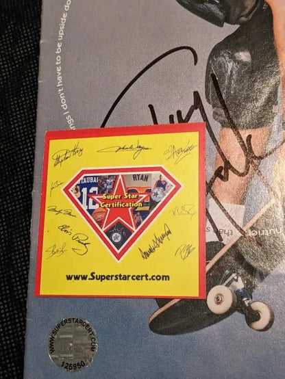 Tony Hawk Signed Comic Book with coa